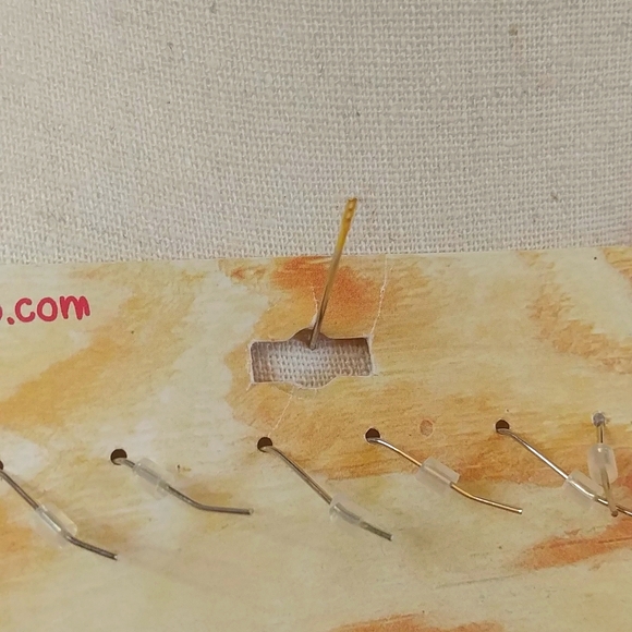 NWT OP Wood Earrings and Trio of Anklets Set - Picture 6 of 8